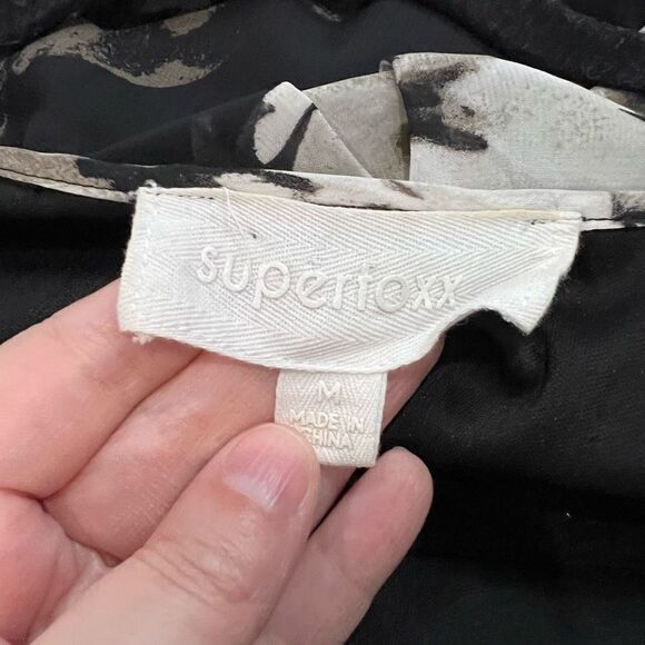 Superfox Black‎ Floral Long Sleeve Maxi Dress - Picture 5 of 14